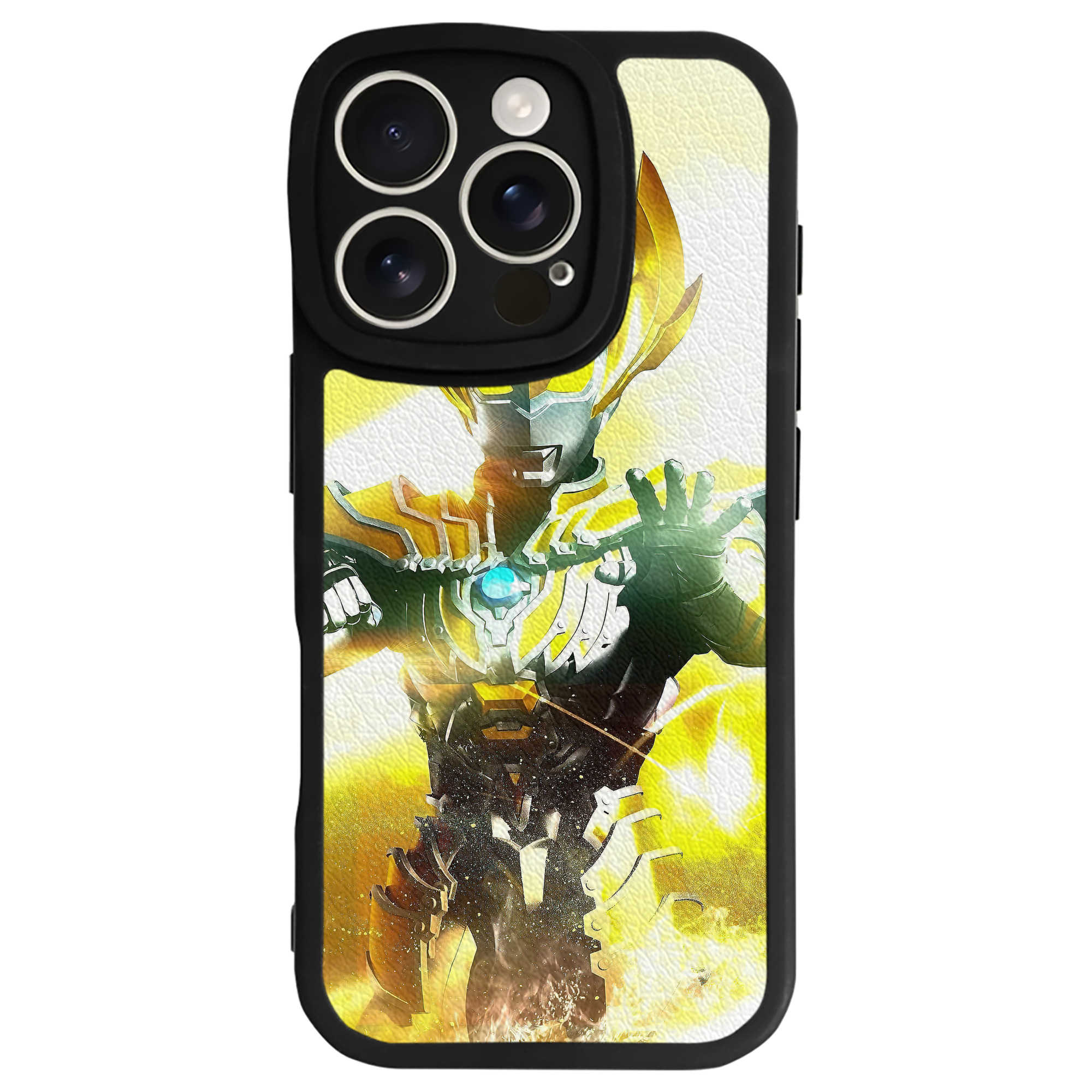（画像用） ウルトラマン Ultraman 【iPhone 16シリーズ対応】シリコンスマホケース（レザー調） 材質：シリコン